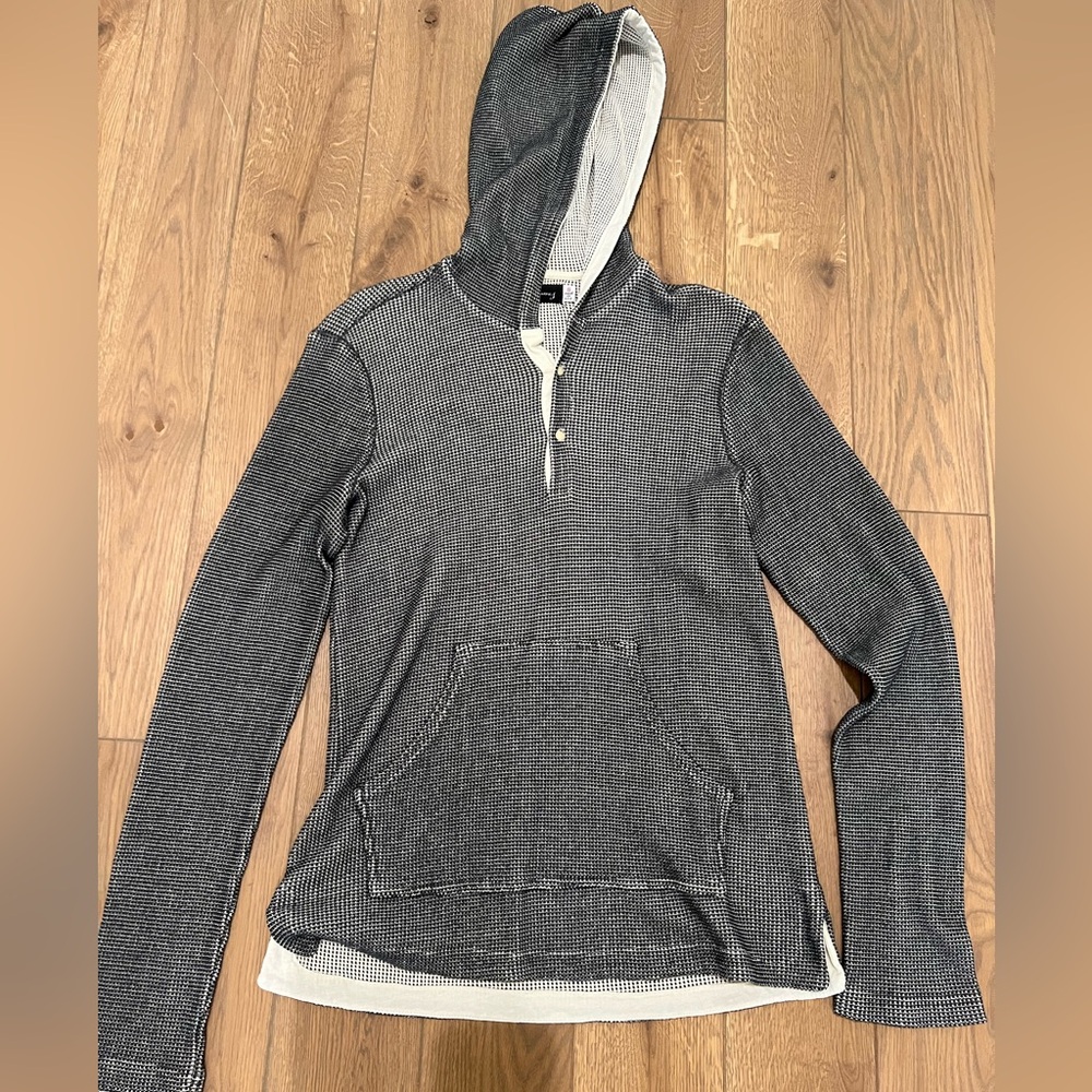 Elizabeth and James Hoodie, Small, Gray